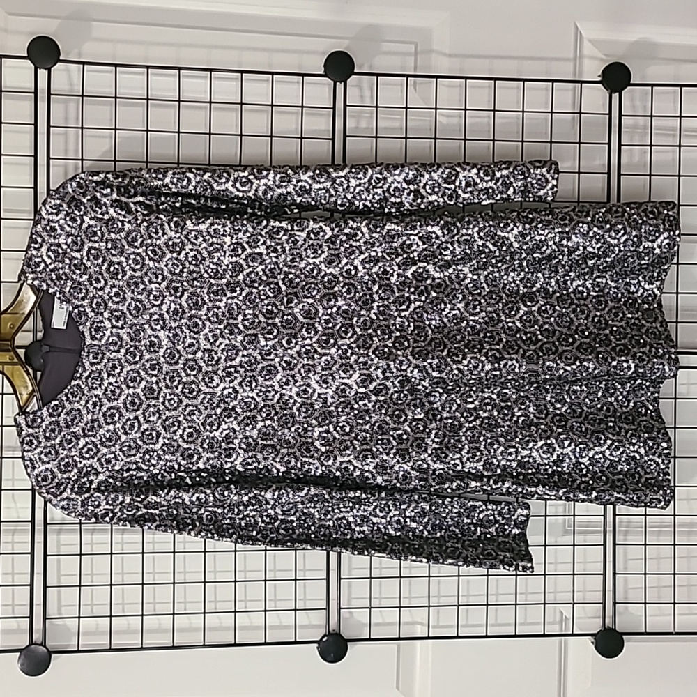 NEW. ZARA Beautiful Sequin Cocktail/Party Mini Dress. NWT